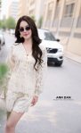 Set ren dệt dây cổ `