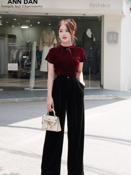 SET NHUNG TUYẾT ÁO ĐỎ