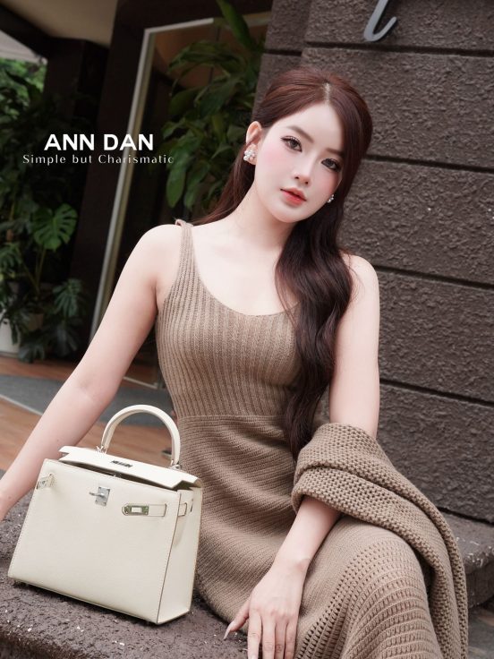 Set cardigan đan lưới