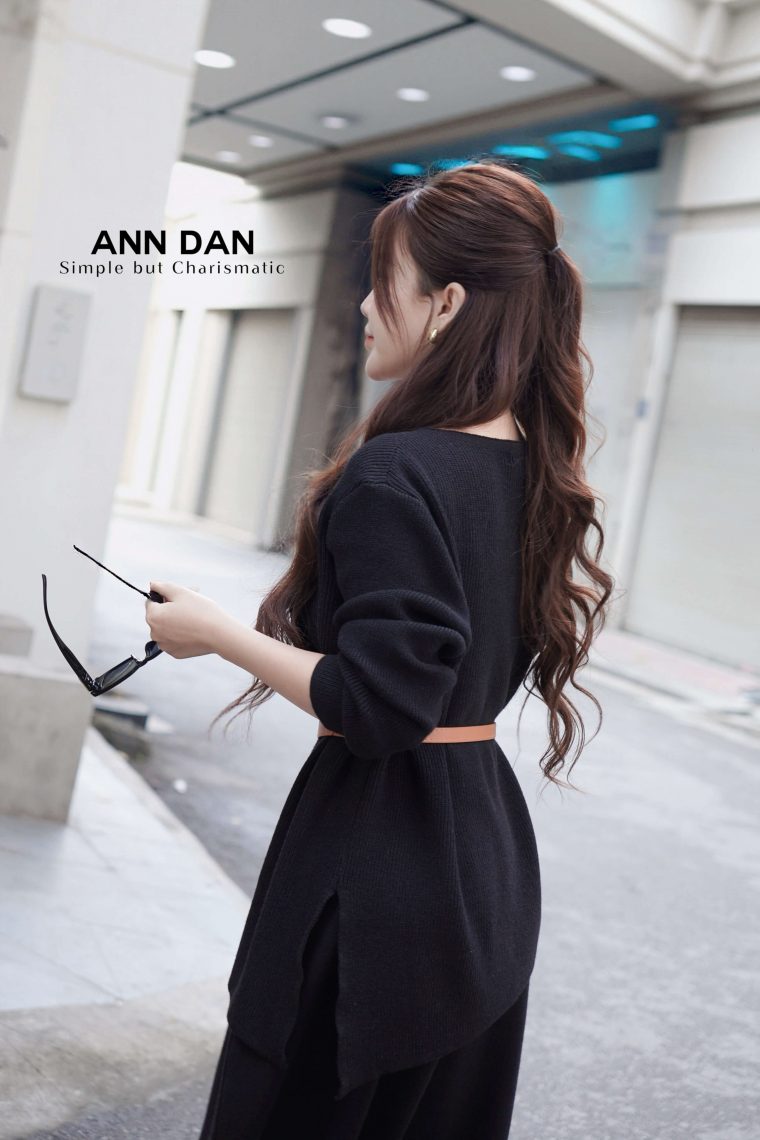 Set len áo xẻ tà