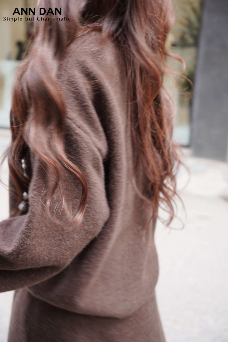 Set len áo cổ tròn