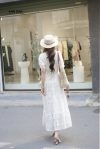 Đầm ren cúc ngọc đi chơi