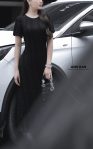 Đầm suông ren hoa lụa