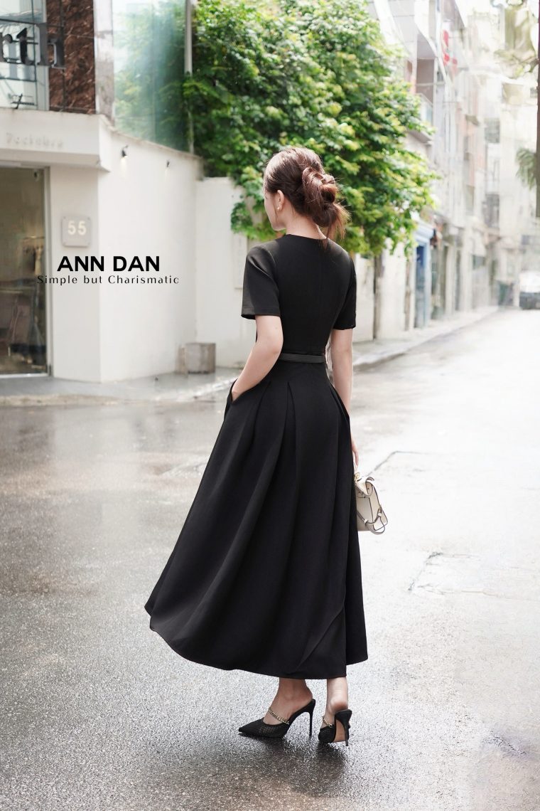 đầm công sở tôn dáng