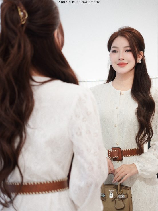 Đầm Ren cúc ngọc 3w