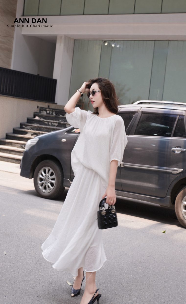 Set tơ tay lỡ - Trắng 3