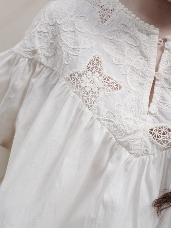 So mi babydoll dài ren ngực 21
