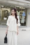 So mi babydoll dài ren ngực 3