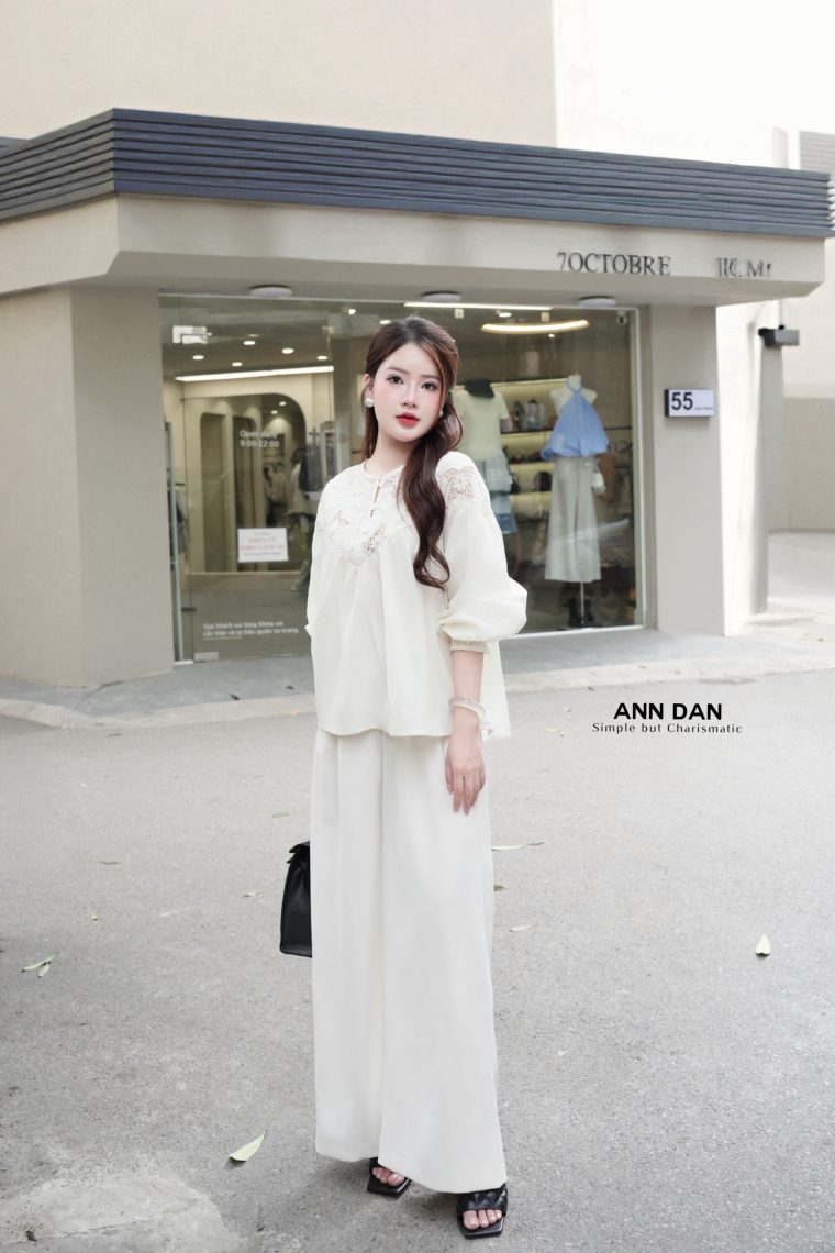 So mi babydoll dài ren ngực 2