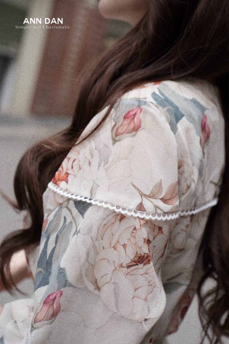 Đầm silk hoa vàng 3 dây e