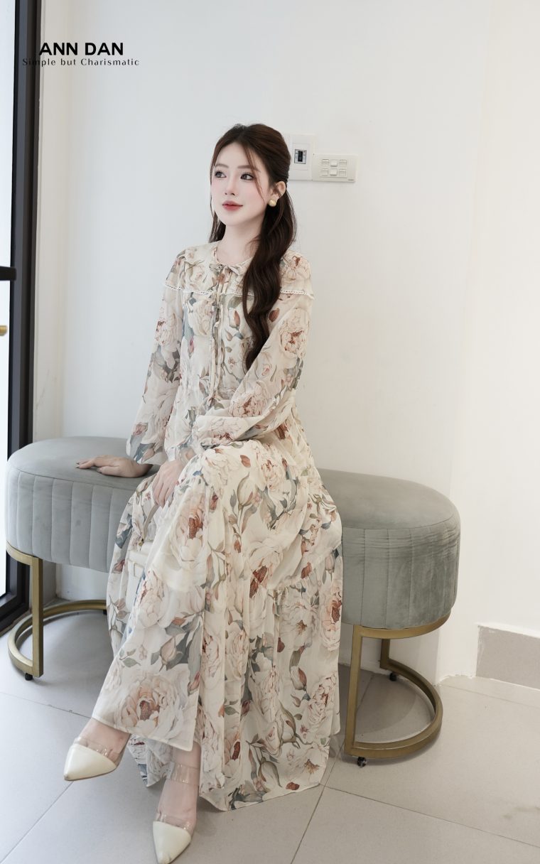 Silk hoa vàng 3 dây - M