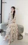 Silk hoa vàng 3 dây - M