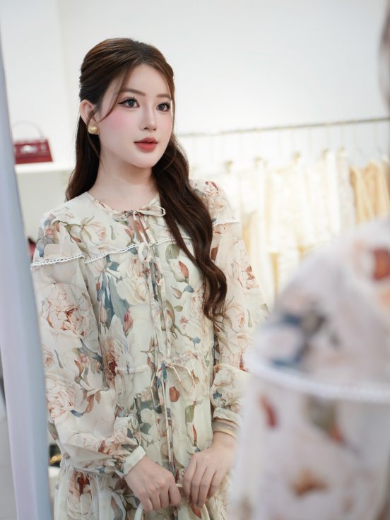 Silk hoa vàng 3 dây - XXL