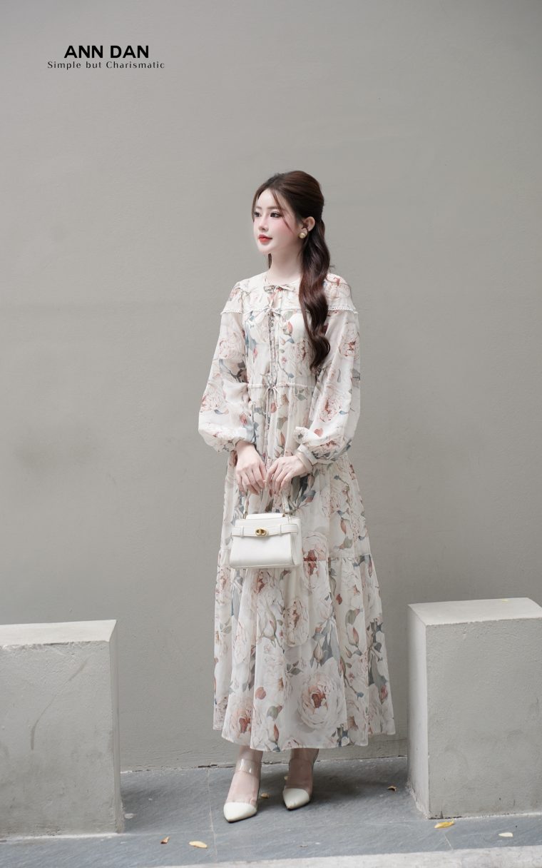 Silk hoa vàng 3 dây - L