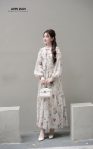 Silk hoa vàng 3 dây - L
