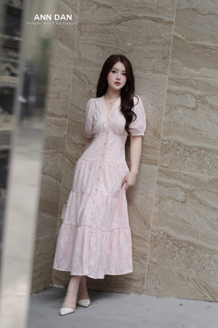 Ren hồng phối cúc ngọc V