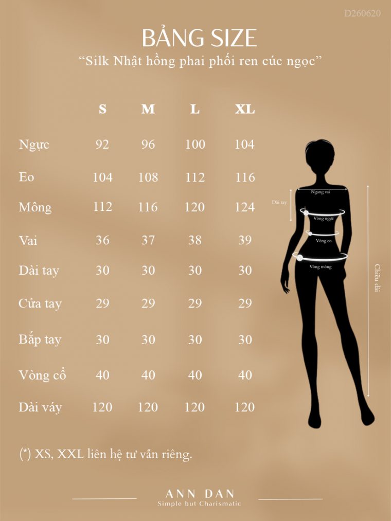 Silk Nhật hồng phai phối ren cúc ngọc 54