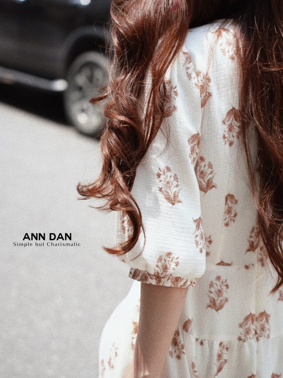 Đầm đũi Hàn in hoa cúc bọc 4