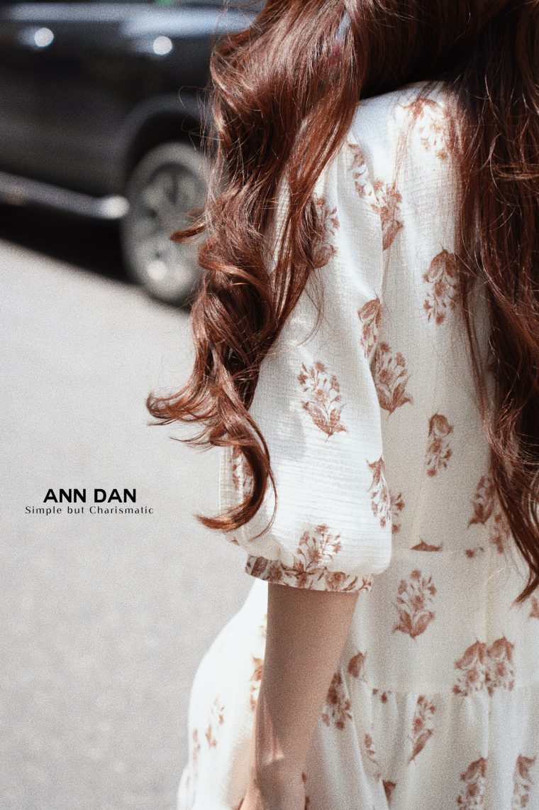 Đầm đũi Hàn in hoa cúc bọc 4
