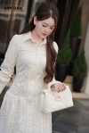 Ren be cổ sơ mi tùng nhún 54